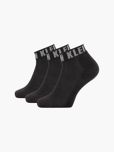 Calvin Klein Táskák & Kiegészítők HU360433 | Calvin Klein Logo Ankle Férfi Zokni Fekete